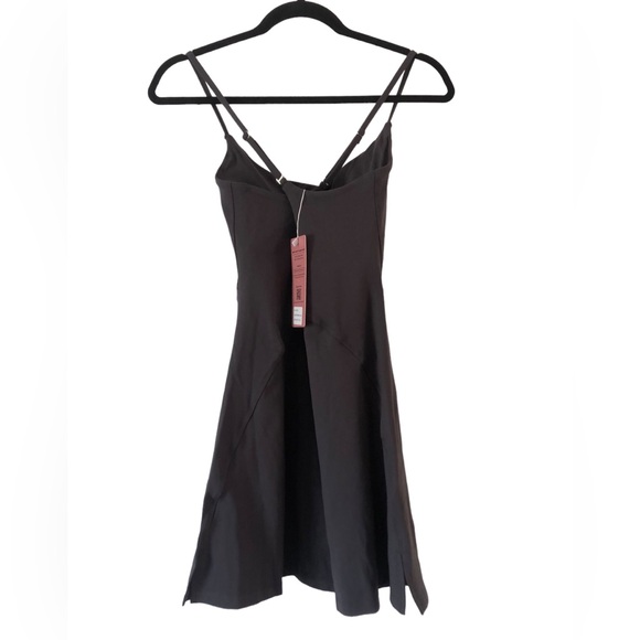 Colorskin 2 Piece Built-in Bra Athletic Pickleball Tennis Dress & Biker Shorts - Picture 3 of 14